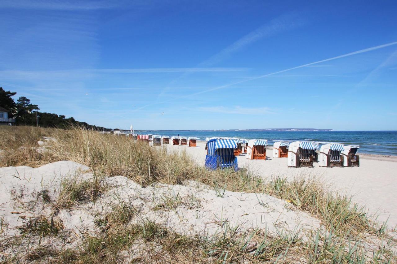 Aparthotel Ostsee Fewo 6 Balkon, Meerblick, Strand Binz Eksteriør bilde