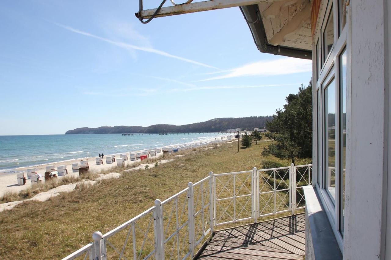 Aparthotel Ostsee Fewo 6 Balkon, Meerblick, Strand Binz Eksteriør bilde