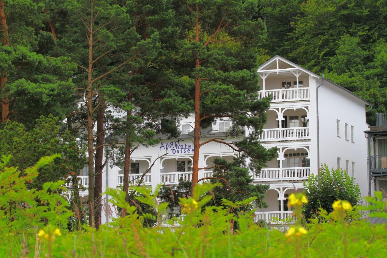 Aparthotel Ostsee Fewo 6 Balkon, Meerblick, Strand Binz Eksteriør bilde