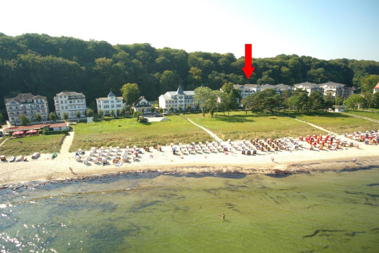 Aparthotel Ostsee Fewo 6 Balkon, Meerblick, Strand Binz Eksteriør bilde